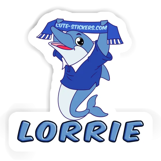 Dolphin Sticker Lorrie Laptop Image