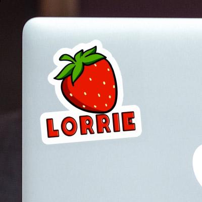 Erdbeere Sticker Lorrie Notebook Image