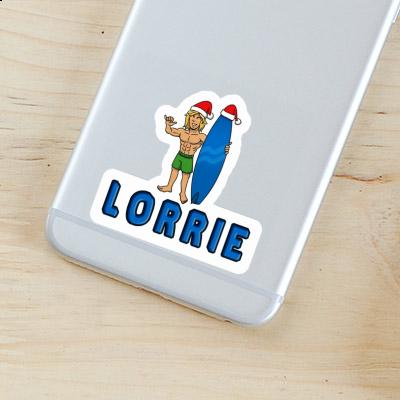 Sticker Lorrie Surfer Notebook Image