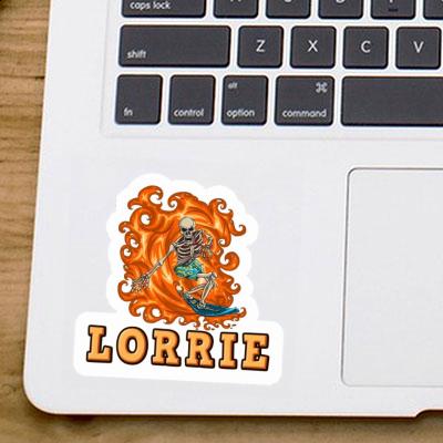 Sticker Surfer Lorrie Notebook Image