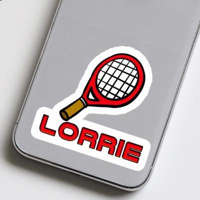 Sticker Tennis Racket Lorrie Laptop Image