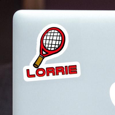 Sticker Tennis Racket Lorrie Notebook Image