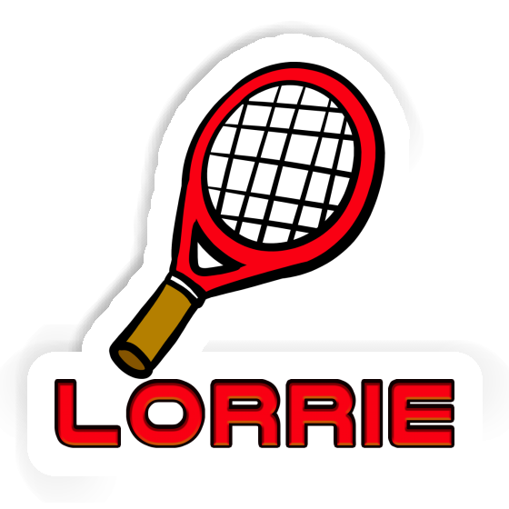 Sticker Tennis Racket Lorrie Image