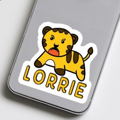 Tiger Sticker Lorrie Image