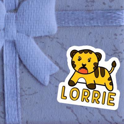 Sticker Lorrie Baby Tiger Image