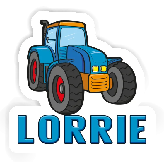 Lorrie Sticker Tractor Image