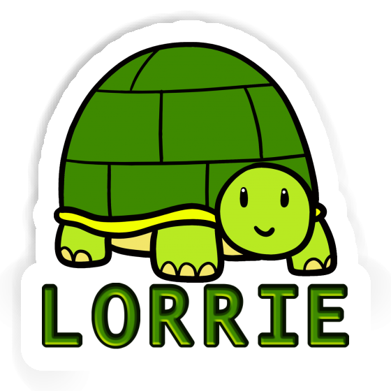 Autocollant Tortue Lorrie Notebook Image