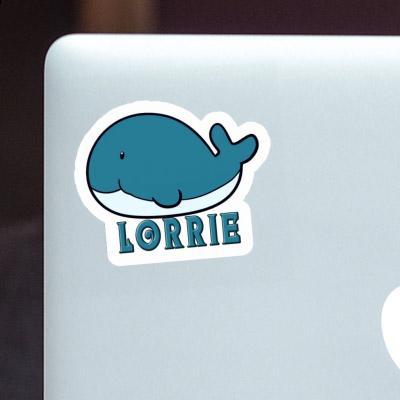 Lorrie Sticker Walfisch Laptop Image