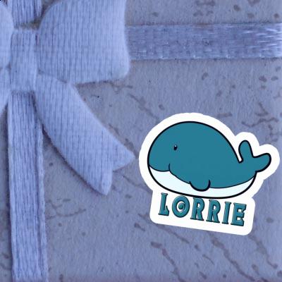 Autocollant Lorrie Baleine Laptop Image