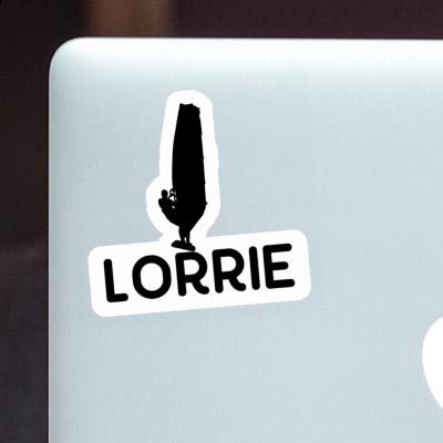 Sticker Lorrie Windsurfer Notebook Image