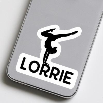 Sticker Yoga Woman Lorrie Image