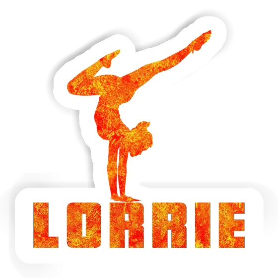 Yoga Woman Sticker Lorrie Gift package Image