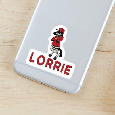 Sticker Lorrie Zebra Gift package Image