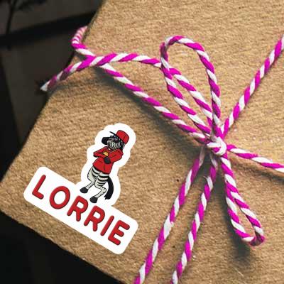 Lorrie Sticker Zebra Image