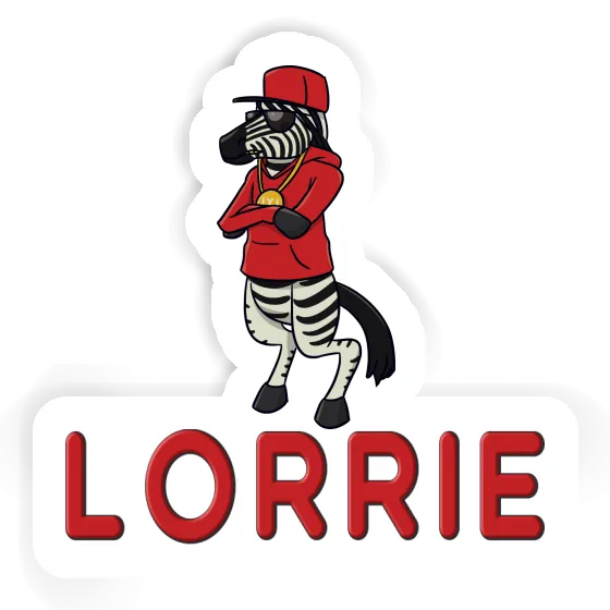 Lorrie Sticker Zebra Gift package Image