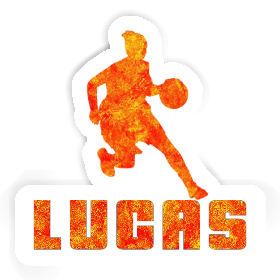 Sticker Lucas Basketballspielerin Image
