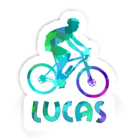 Lucas Sticker Biker Image