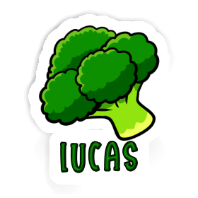 Aufkleber Brokkoli Lucas Image