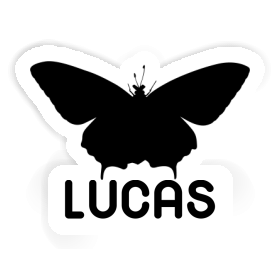 Autocollant Lucas Papillon Image