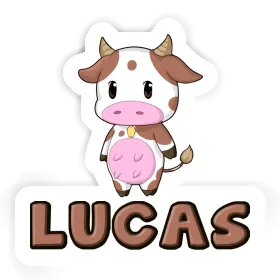 Lucas Sticker Kuh Image