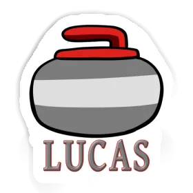 Aufkleber Curlingstein Lucas Image