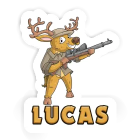 Hirsch Aufkleber Lucas Image
