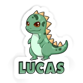 Lucas Autocollant Dino Image