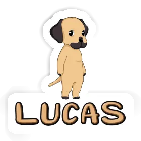 Rhodesian Ridgeback Sticker Lucas Image