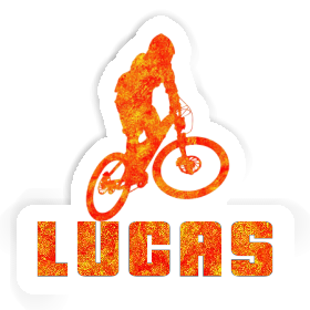 Lucas Aufkleber Downhiller Image