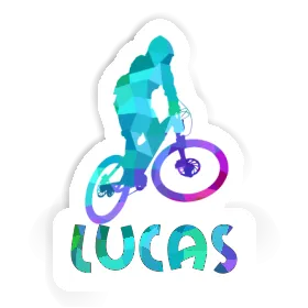 Lucas Aufkleber Downhiller Image