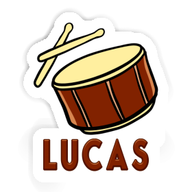 Tambour Autocollant Lucas Image