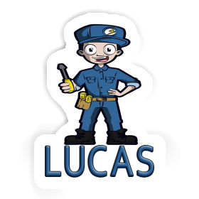 Sticker Lucas Electrician Image