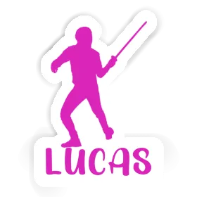 Escrimeur Autocollant Lucas Image