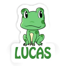 Autocollant Grenouille Lucas Image