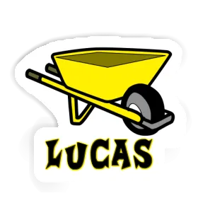 Lucas Aufkleber Schubkarre Image