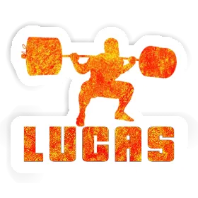 Sticker Lucas Gewichtheber Image