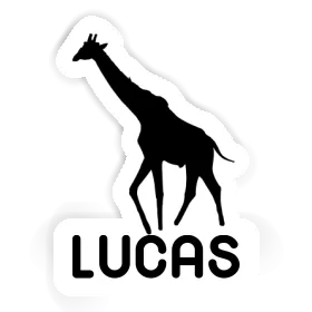 Lucas Sticker Giraffe Image