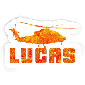 Sticker Helikopter Lucas Image