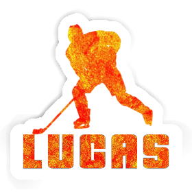Sticker Eishockeyspieler Lucas Image