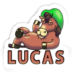 Pferd Aufkleber Lucas Image