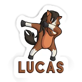 Lucas Sticker Pferd Image