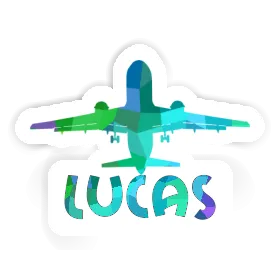 Lucas Sticker Jumbo-Jet Image