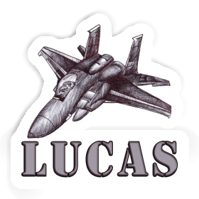 Lucas Aufkleber Flugzeug Image