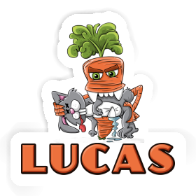 Aufkleber Lucas Monster-Karotte Image