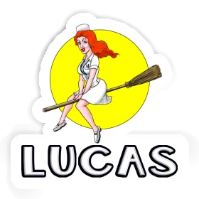 Lucas Aufkleber Hexe Image