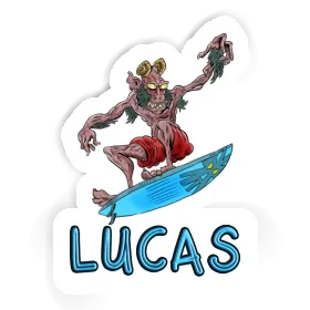 Aufkleber Lucas Wellenreiter Image