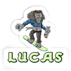 Sticker Lucas Boarder Image
