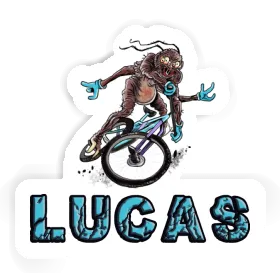 Sticker Lucas Mountainbiker Image
