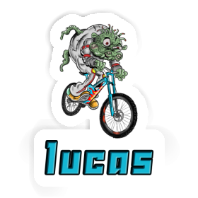Lucas Aufkleber Biker Image