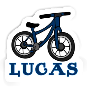 Fahrrad Aufkleber Lucas Image